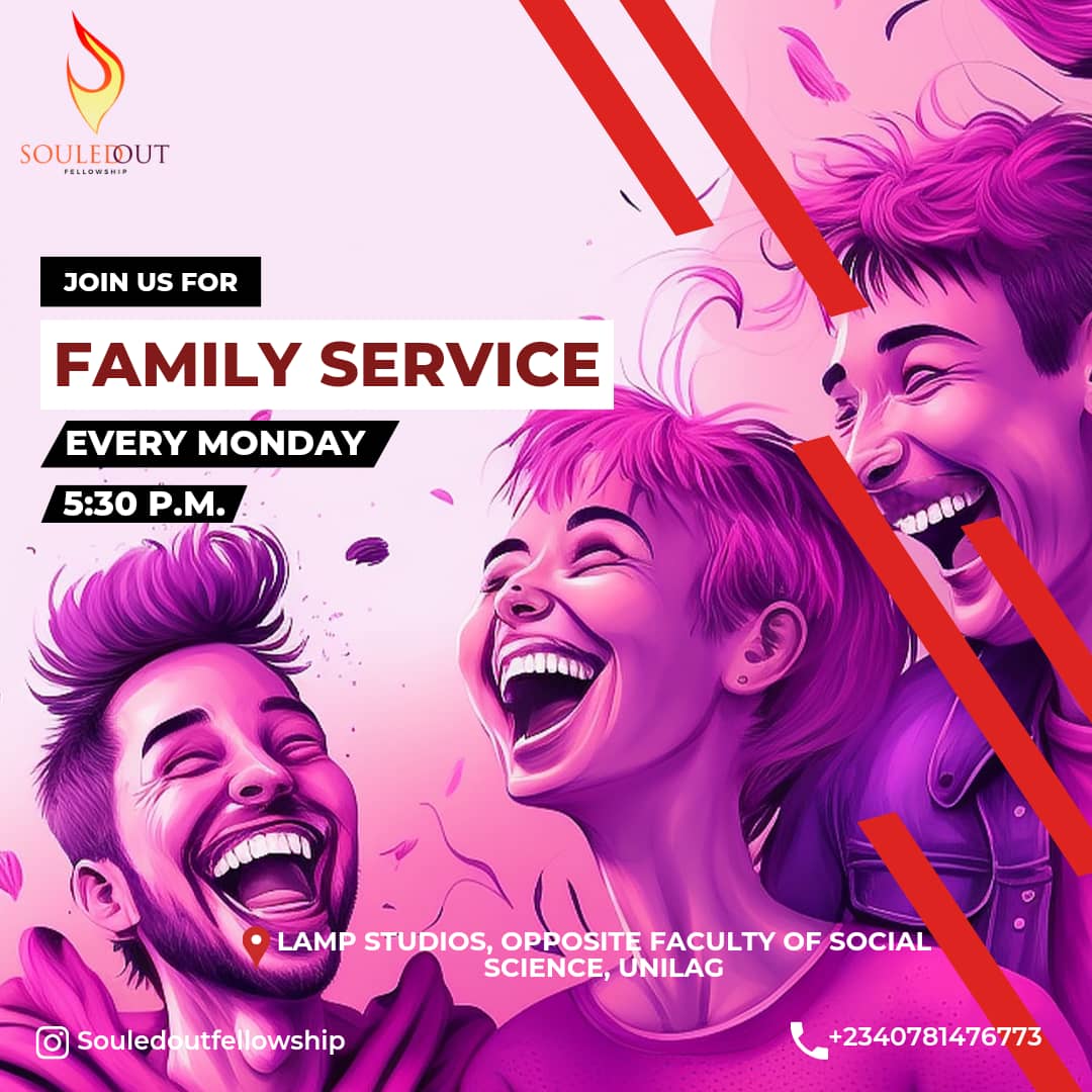 Monday Campus Fellowship poster